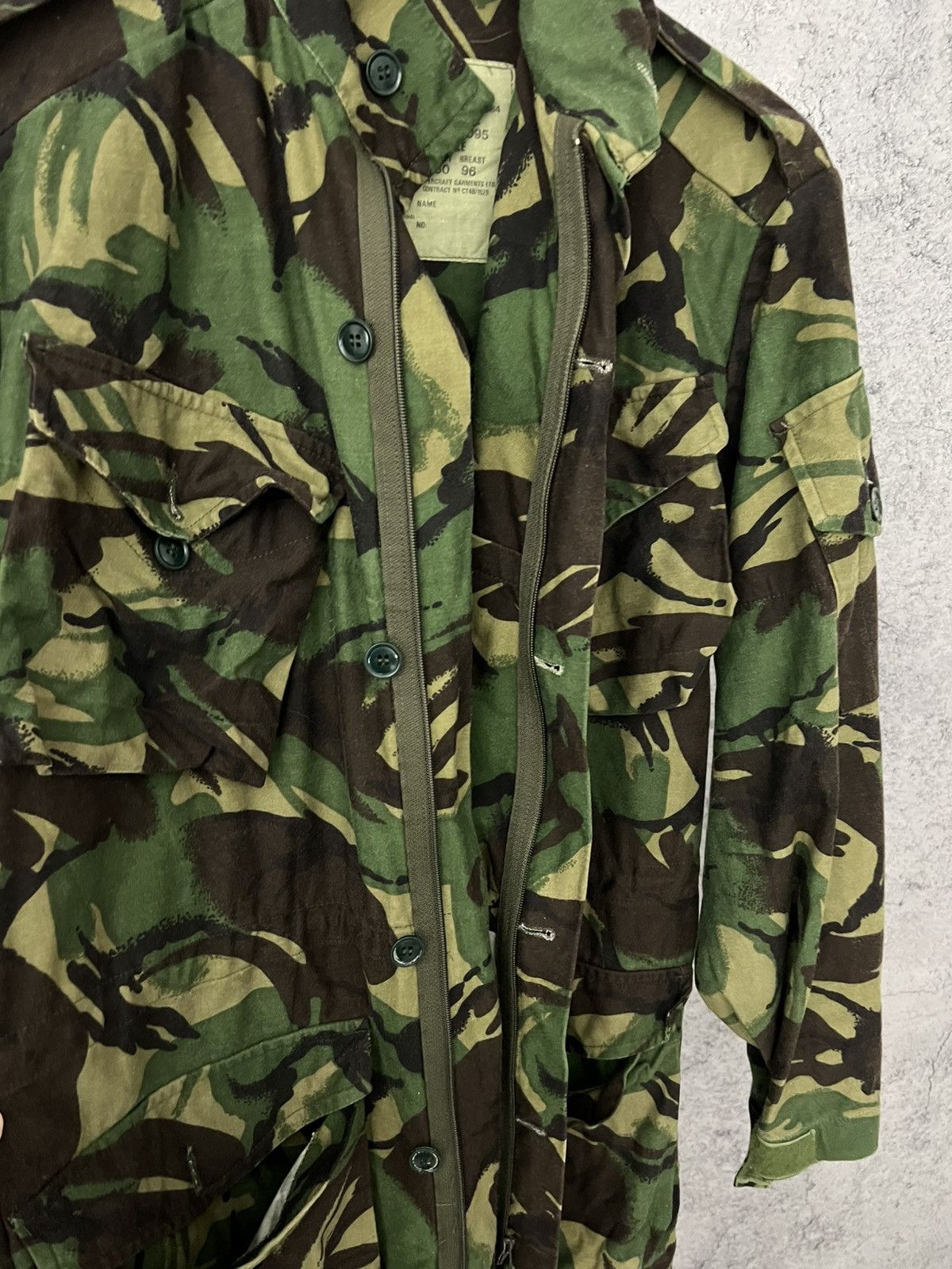 Vintage Vintage NATO Military Camouflage Jacket 00s Size US L / EU 52-54 / 3 - 18 Thumbnail