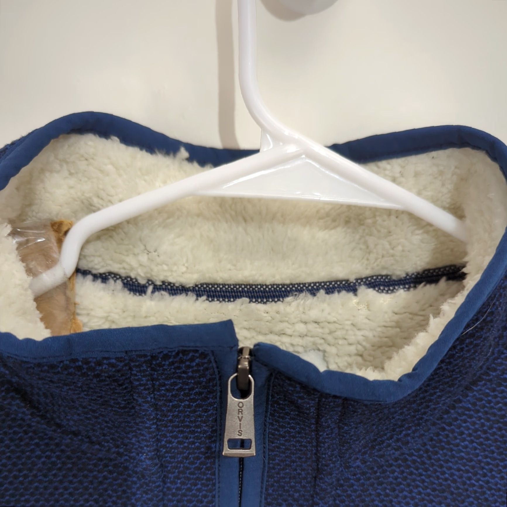 Orvis Orvis Pullover Sweater 2XL Men’s Blue Fleece Sherpa Lined 1/4 Zip Thick Casual Workwear Size US XXL / EU 58 / 5 - 2 Thumbnail
