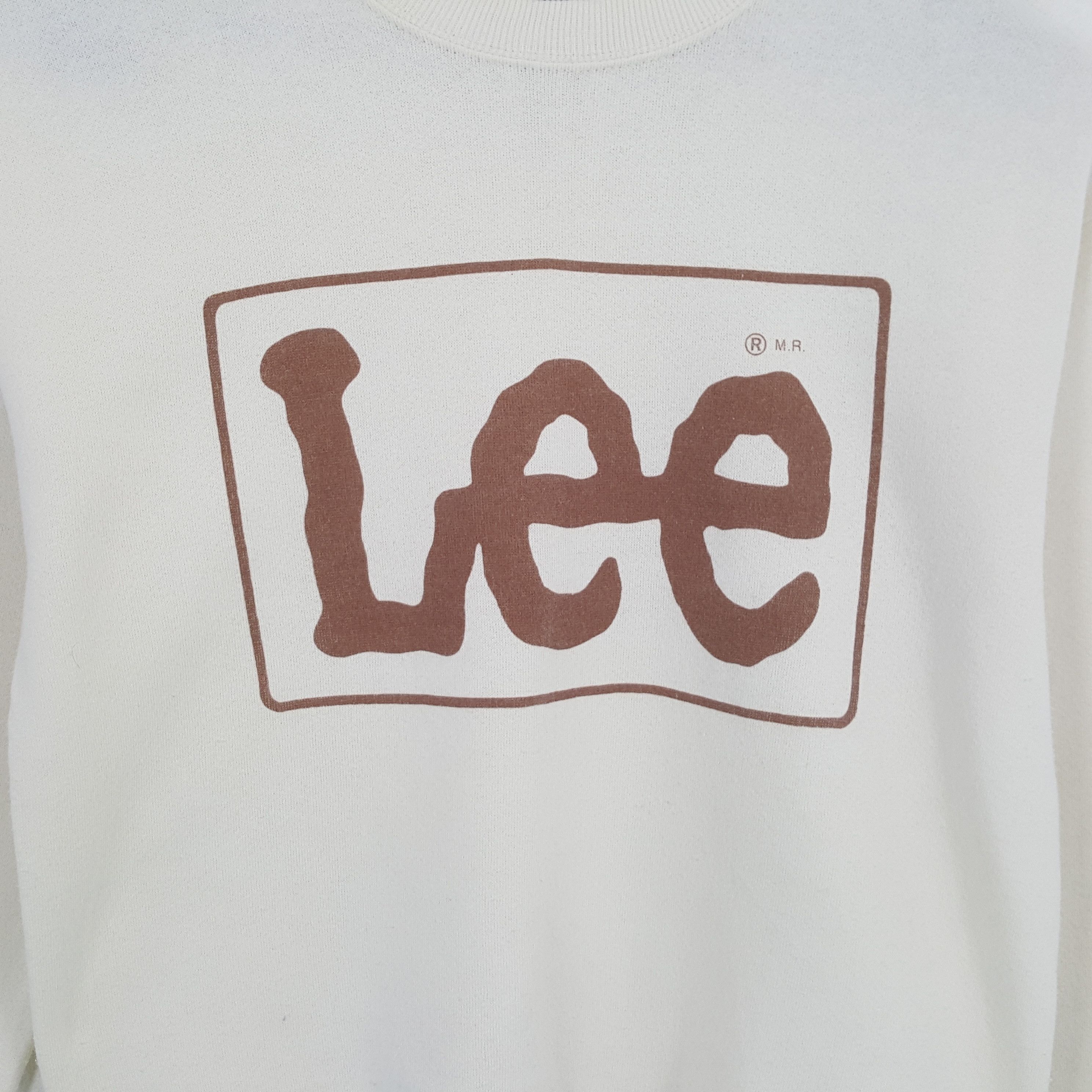 Lee × Vintage LEE Fashion Brand Logo Design Vintage Sweatshirt Size US S / EU 44-46 / 1 - 2 Thumbnail