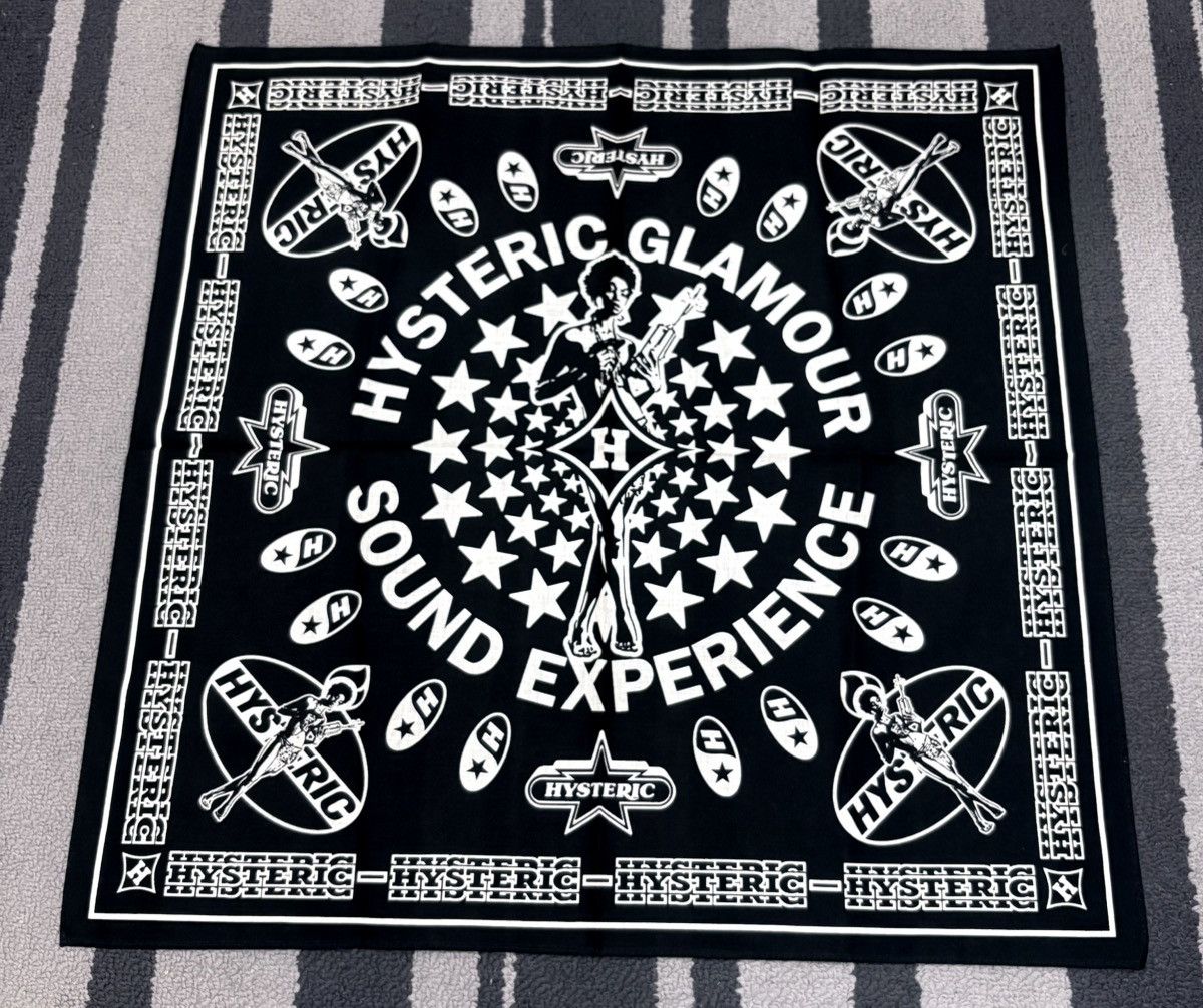 Hysteric Glamour HYSTERIC GLAMOUR SOUND EXPERIENCE BANDANA BNWT Size ONE SIZE - 1 Thumbnail