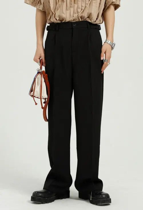 Other Casual loose straight trend solid color trousers Size US 32 / EU 48 - 2 Thumbnail