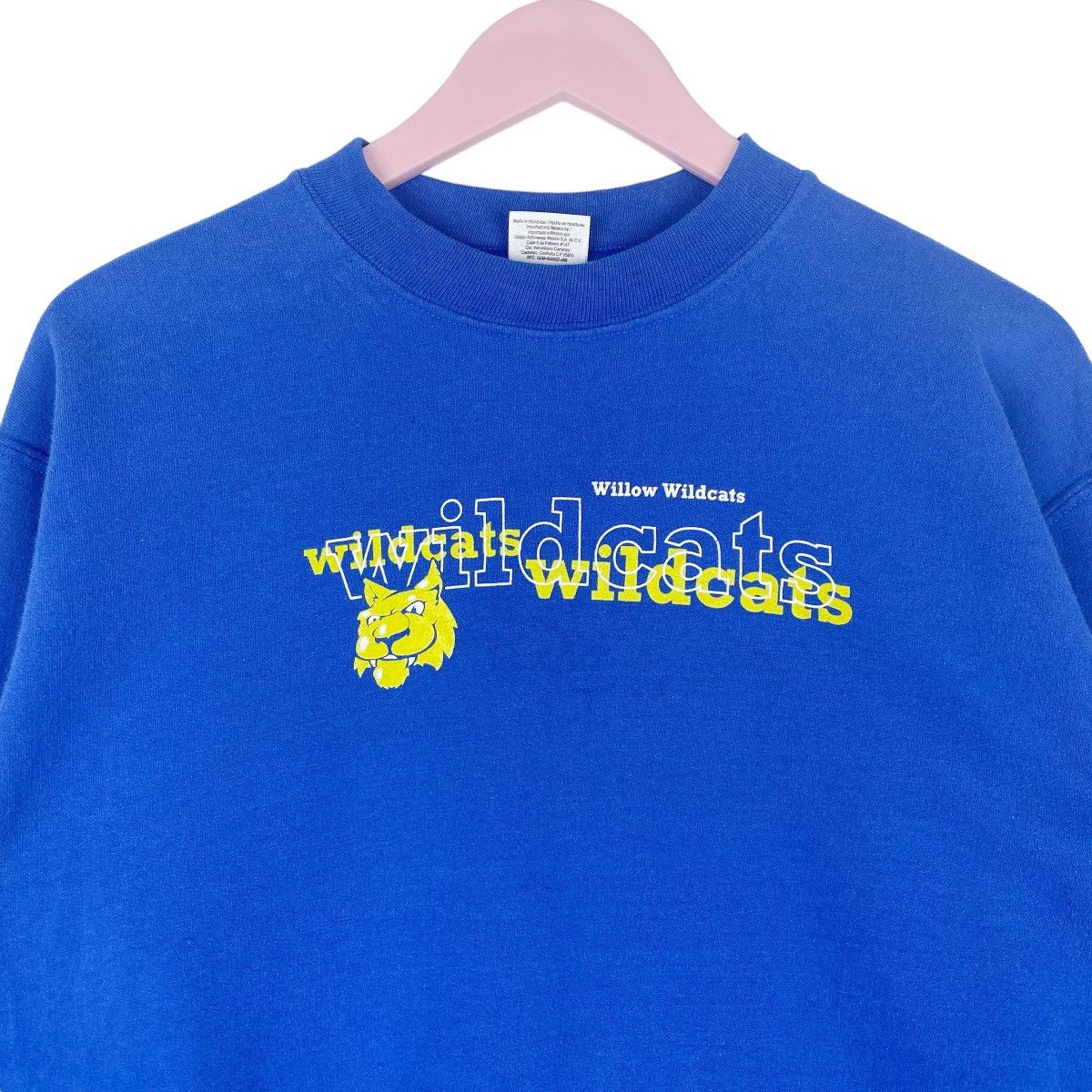 Gildan Willow Wildcats Blue Sweatshirt Crewneck Pullover Jumper Size US M / EU 48-50 / 2 - 2 Thumbnail