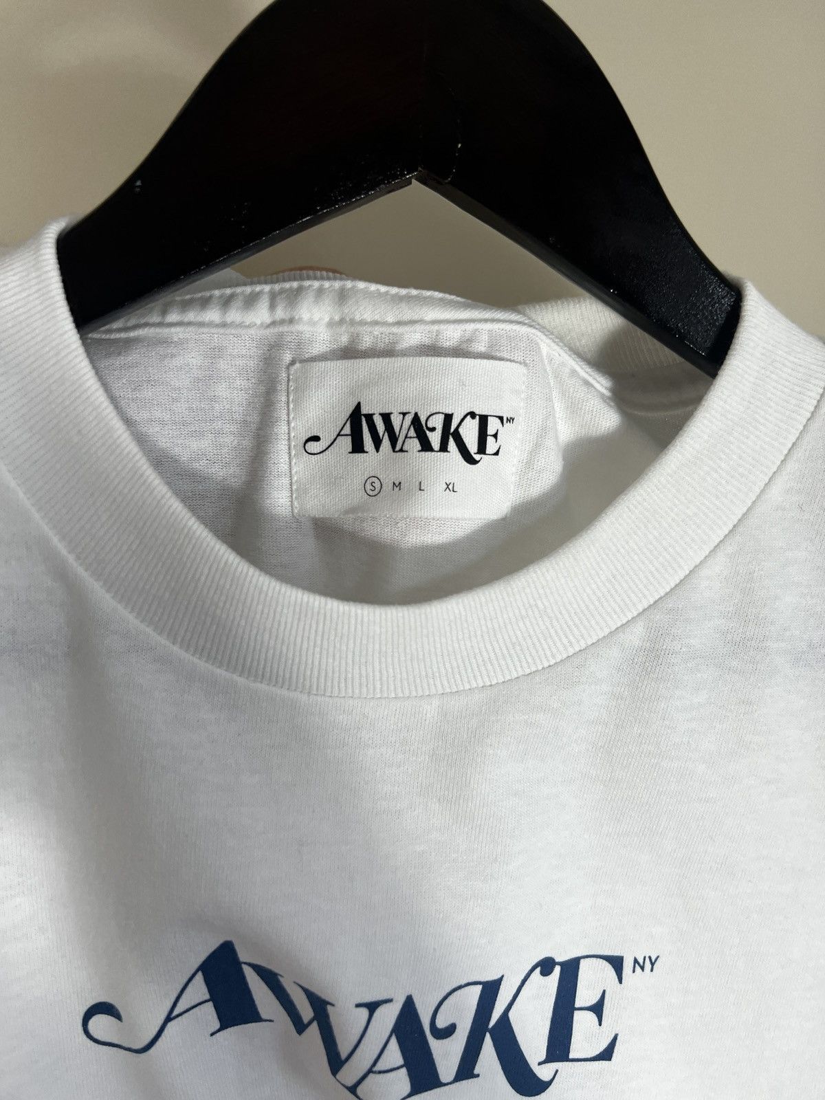 Awake NY Awake Navy Logo T-Shirt Size US S / EU 44-46 / 1 - 3 Thumbnail