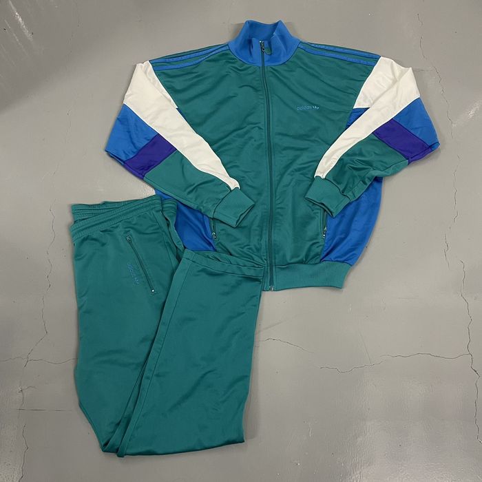 Vintage 80's hot sale adidas tracksuit