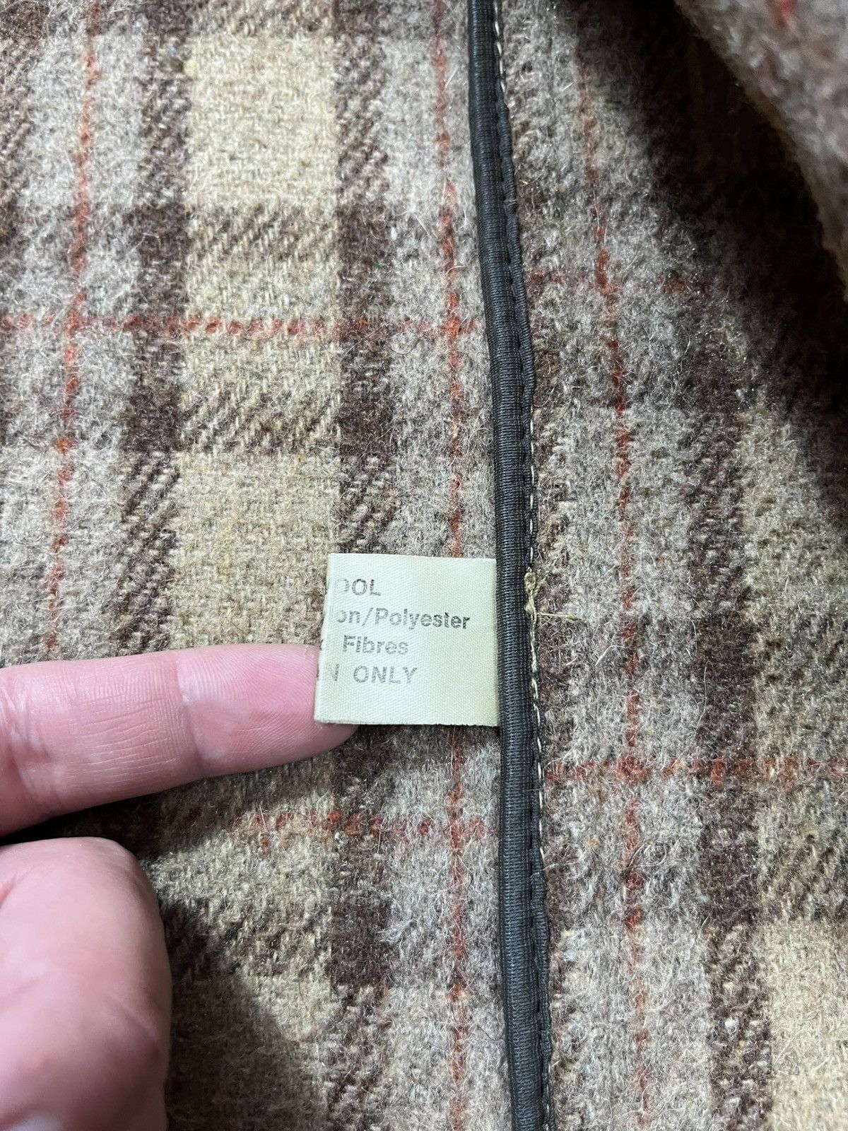 Vintage Vintage Tibbett Duffle Coat Made in England Wool Toggle Hood Size US L / EU 52-54 / 3 - 10 Thumbnail