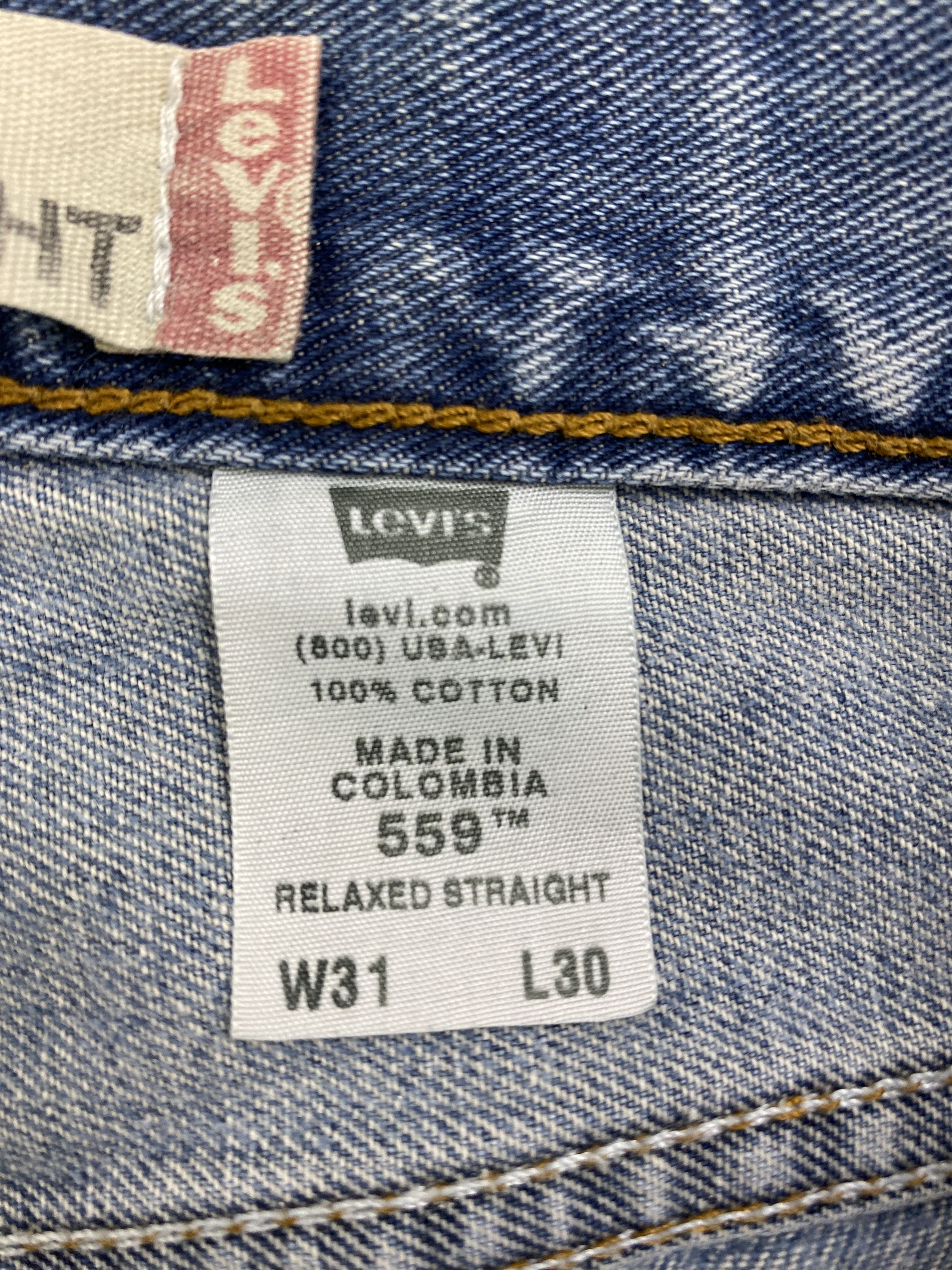 Levi's × Vintage Distressed Vintage Levis 550 Relaxed Fit Jeans Size US 28 / EU 44 - 7 Thumbnail