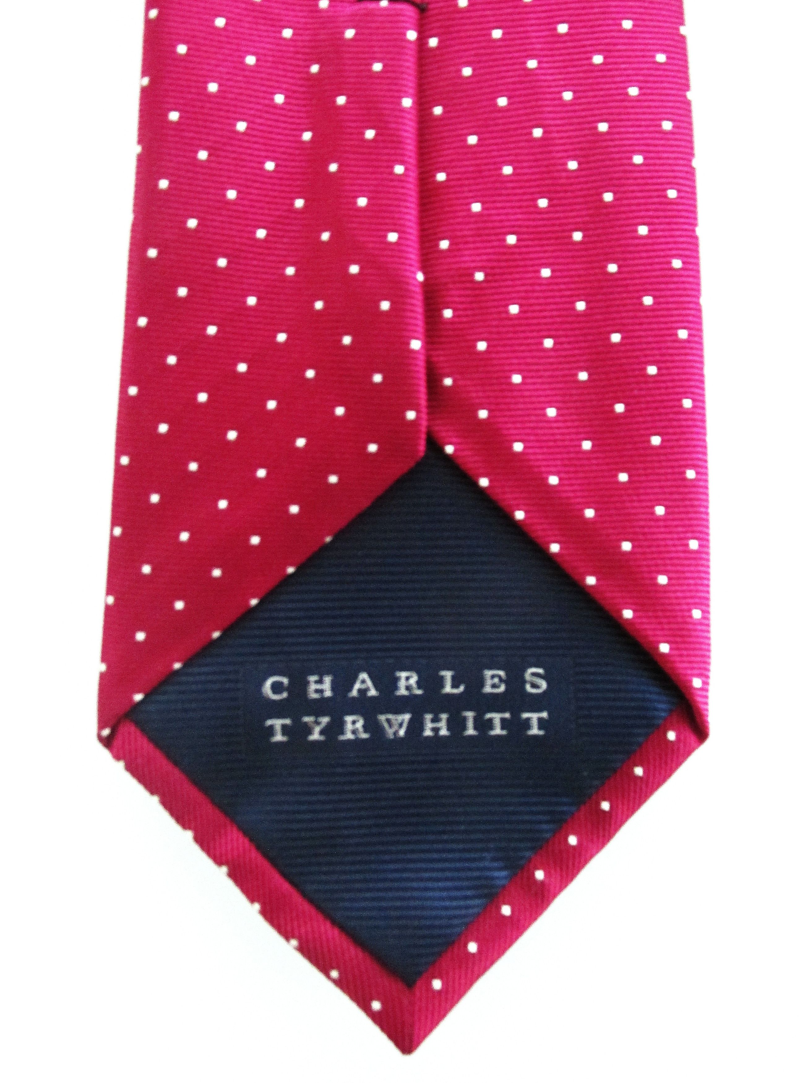 Charles Tyrwhitt Charles Tyrwhitt (NWOT) Men's Slim Silk Tie Size ONE SIZE - 5 Thumbnail