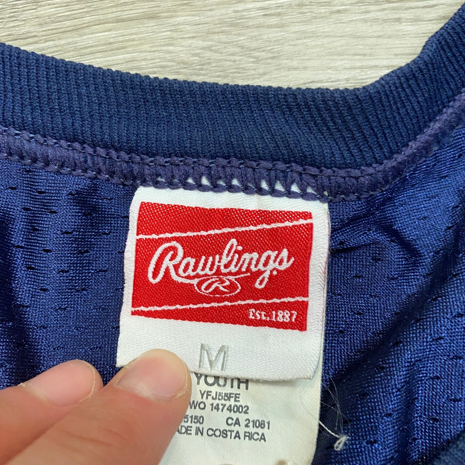 Other Vikings Rawlings Youth Jersey Size Medium 82 Vintage 17x25 Size US M / EU 48-50 / 2 - 4 Thumbnail