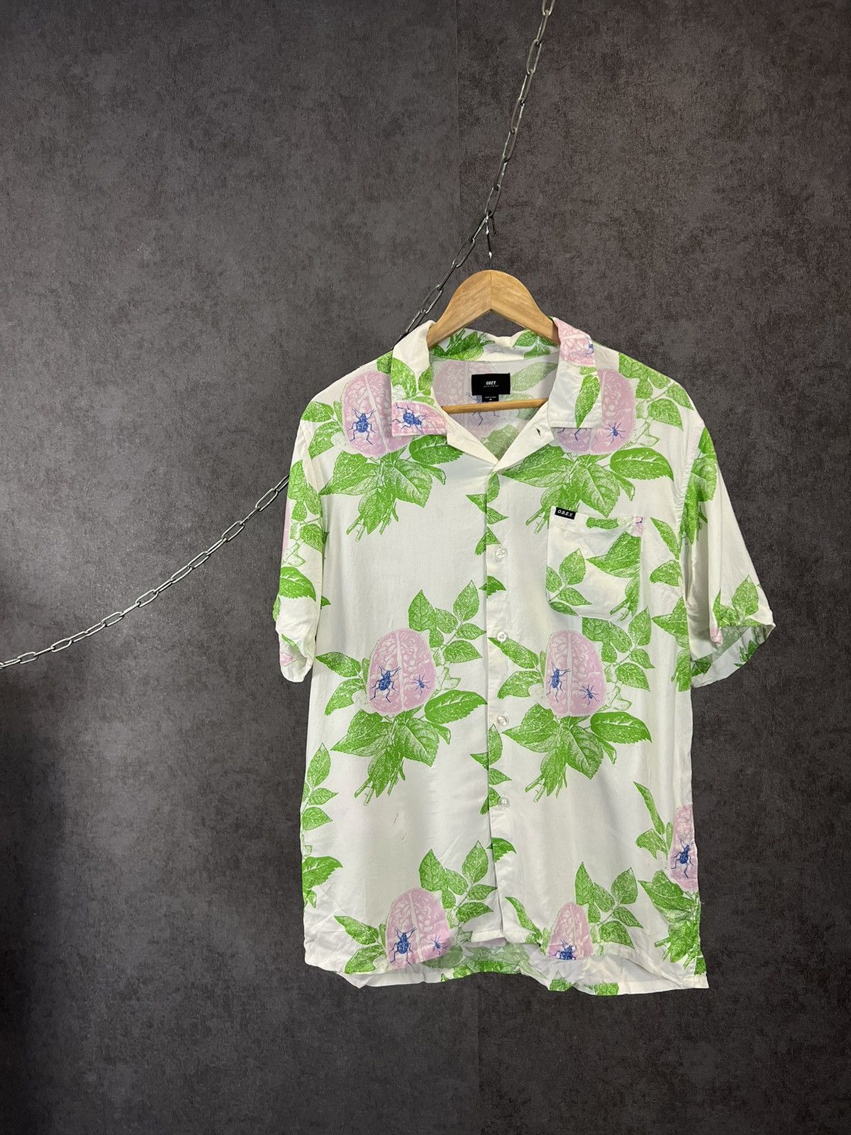 Obey Obey designer crazy Hawaiian shirt Size US M / EU 48-50 / 2 - 1 Thumbnail