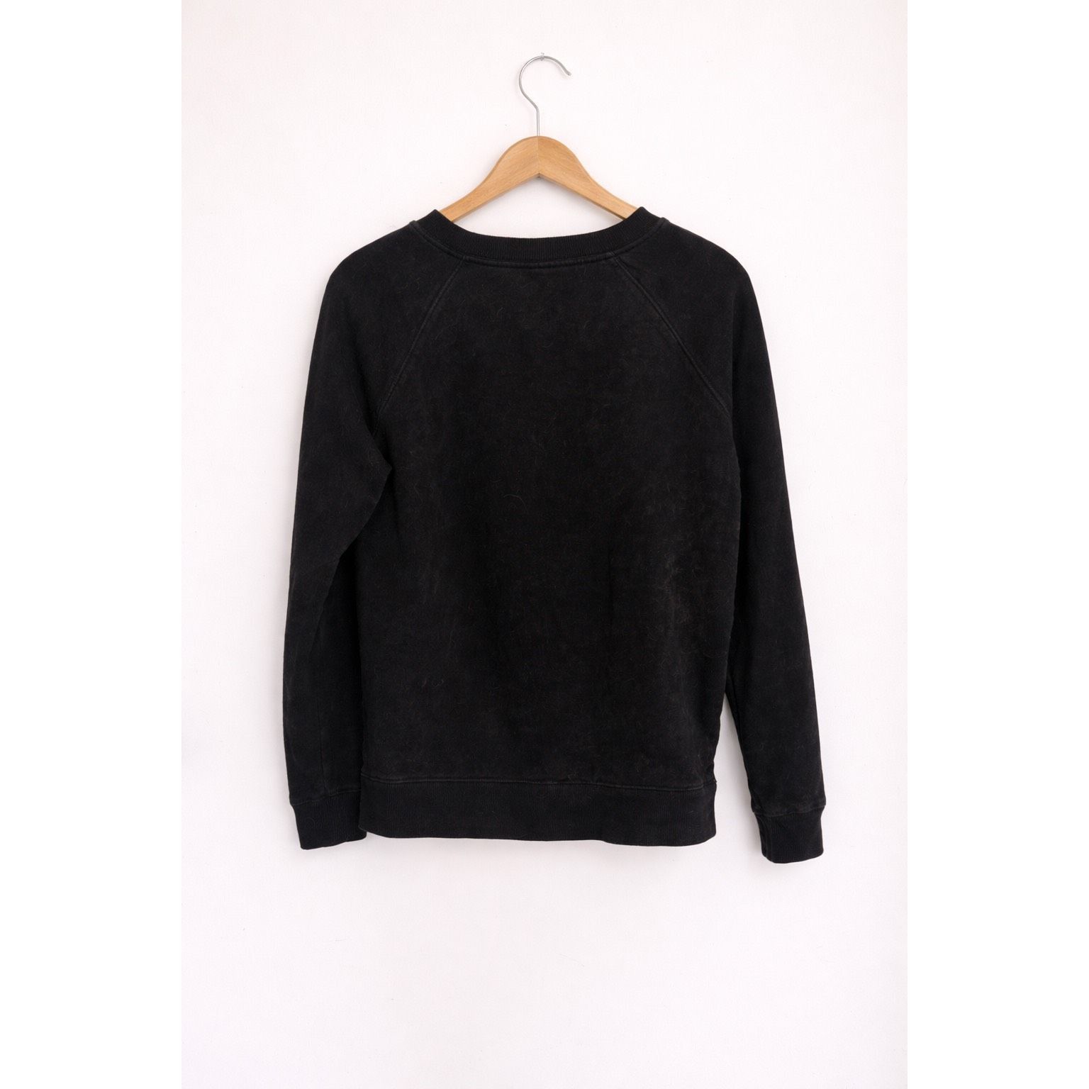 Lou & Grey Lou & Grey Black Crewneck Sweatshirt Women’s Small Cotton Bl Size S / US 4 / IT 40 - 2 Thumbnail