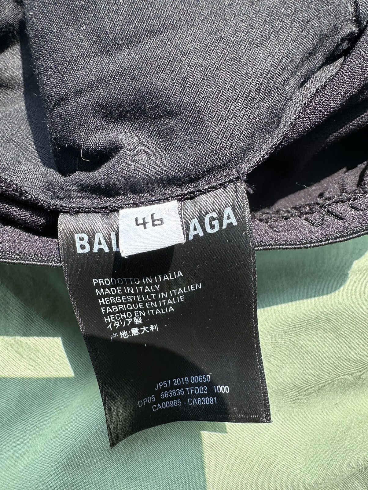 Balenciaga Balenciaga elastic straight leg trousers black sz46 Size US 30 / EU 46 - 6 Thumbnail
