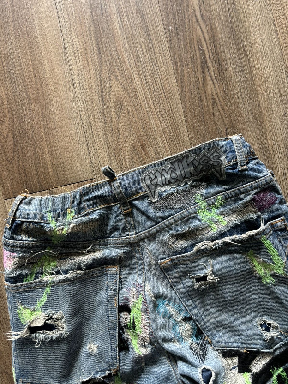 Endless × Rolling Loud × Vlone SOLD 🚨 !!!Endless denim rolling loud Size US 30 / EU 46 - 3 Thumbnail