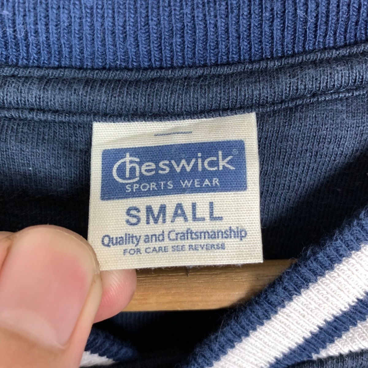 Vintage Cheswick Sports Wear New York Spell Out Snap Button