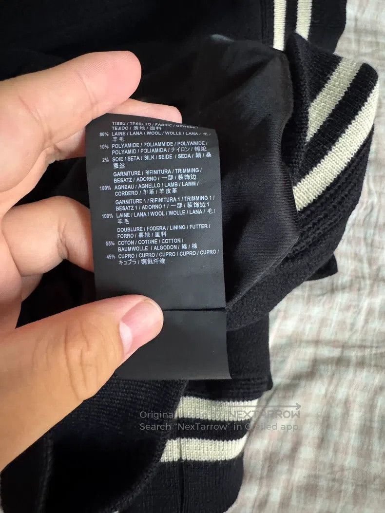 Saint Laurent Paris Saint Laurent Paris Single Breasted Baseball Jacket Coat F Size US XL / EU 56 / 4 - 5 Thumbnail