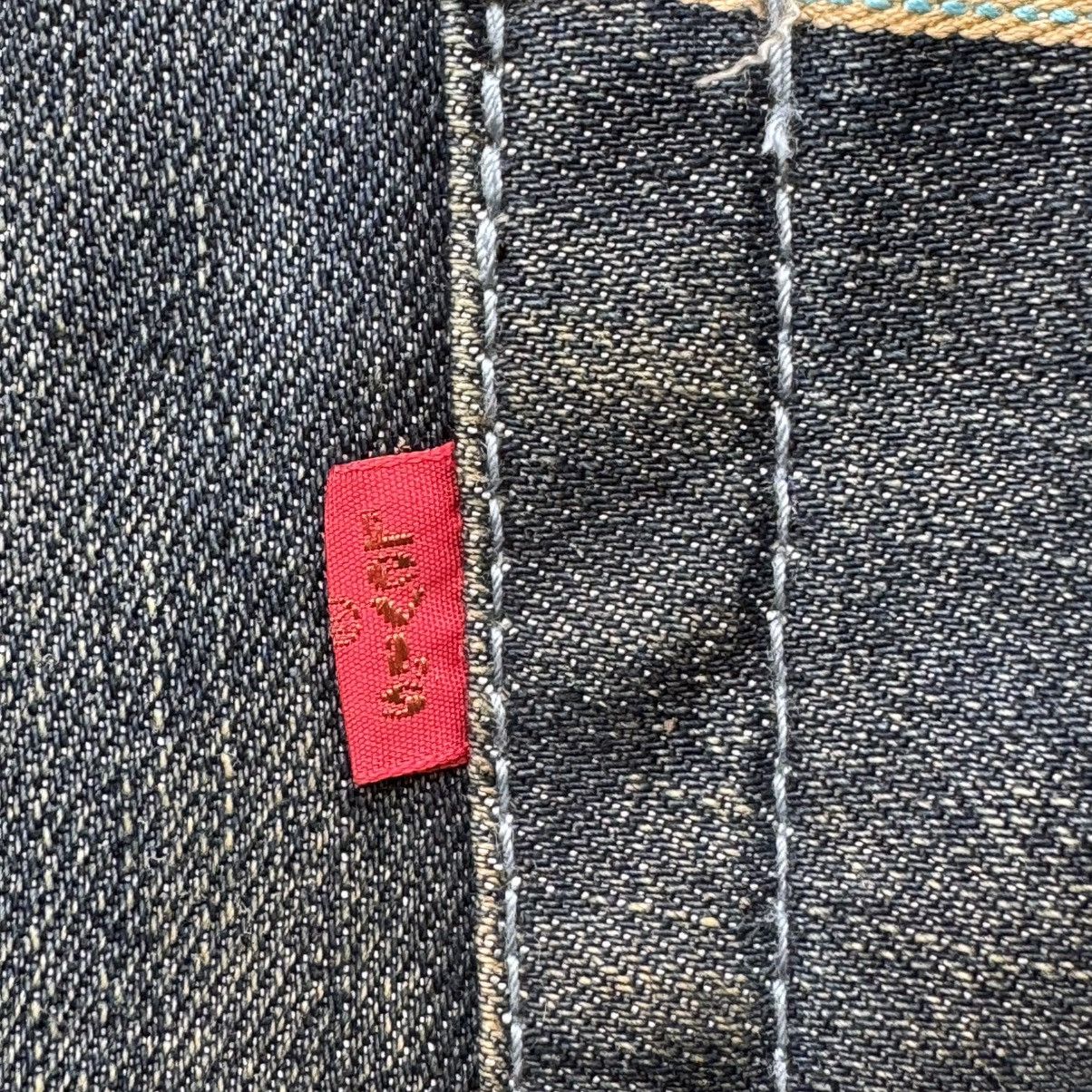 CLOT × Levi's Rare Selvedge Levis Clot Kazuki Jeans Size US 34 / EU 50 - 16 Thumbnail
