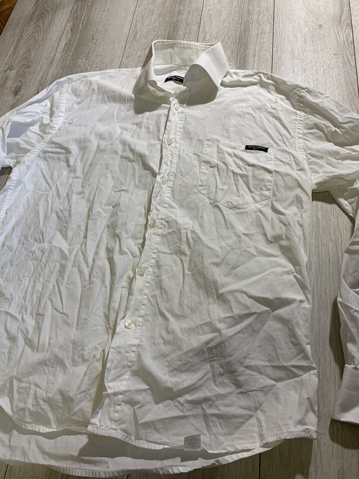 Dolce & Gabbana Vintage DOLCE GABANNA SHIRT BASIC Size US M / EU 48-50 / 2 - 2 Thumbnail