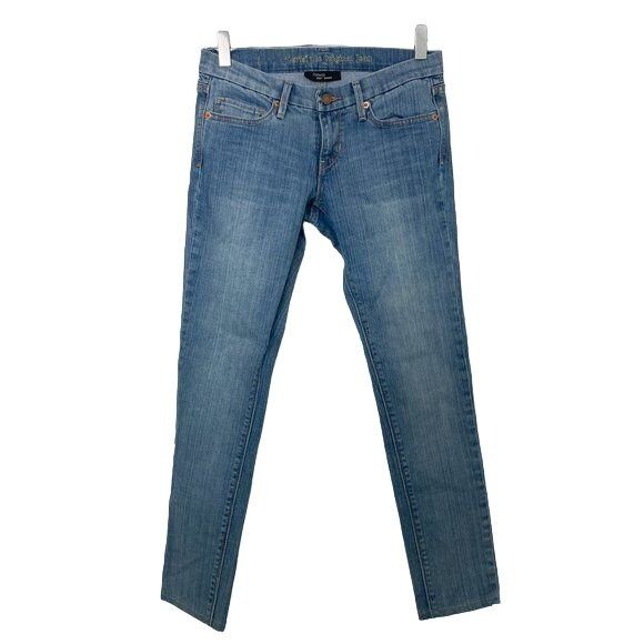 Levi's Levis Light Blue 421 Skinny Jeans Size 1/25 Size 25" / US 0 / IT 36 - 1 Thumbnail