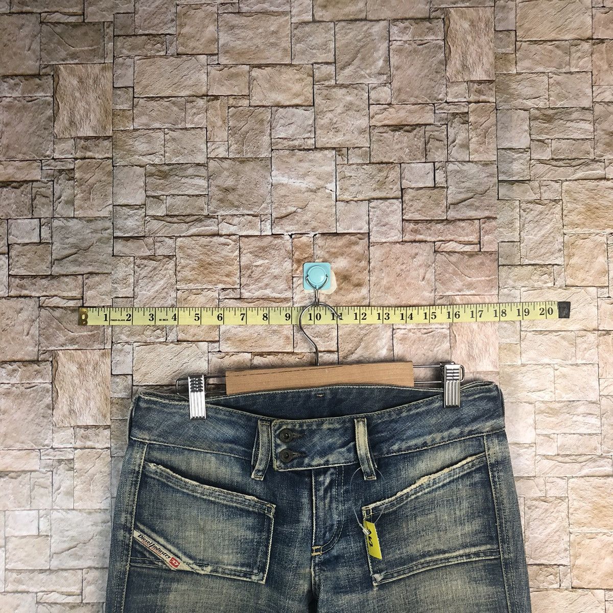 Diesel Diesel made in italy faded Blue ripped Denim Pants #A62 Size 28" / US 6 / IT 42 - 5 Thumbnail