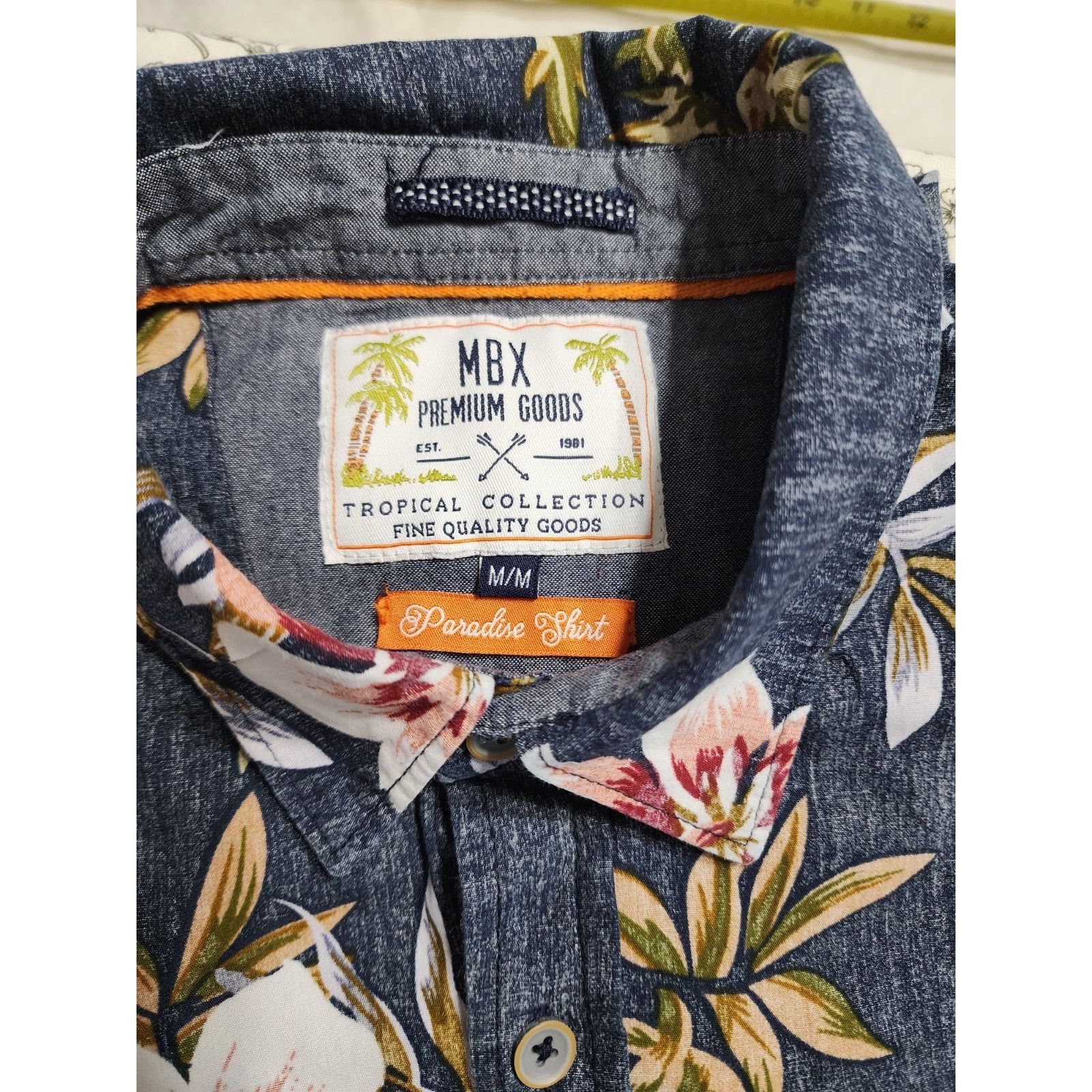 Other MBX Premium Goods Tropical Collection Paradise Men's Shirt M Size US M / EU 48-50 / 2 - 7 Thumbnail