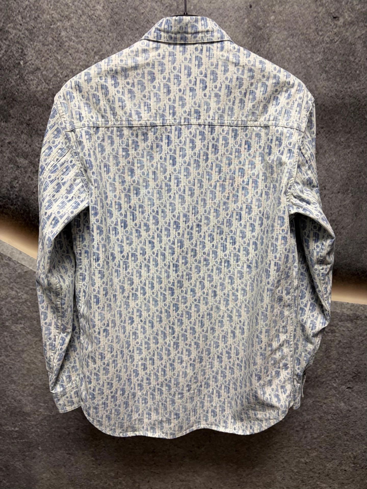 Dior Dior men 38 Japan 100% Cotton LS Shirt Mint Size US XXS / EU 40 - 2 Thumbnail