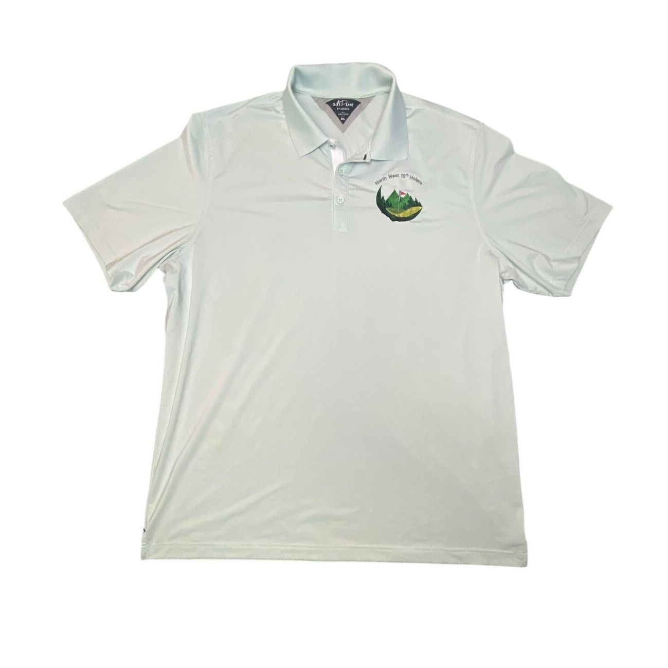 Adidas Adipure by Adidas Golf Shirt Men 2XL Embroidered Size US XXL / EU 58 / 5 - 1 Thumbnail