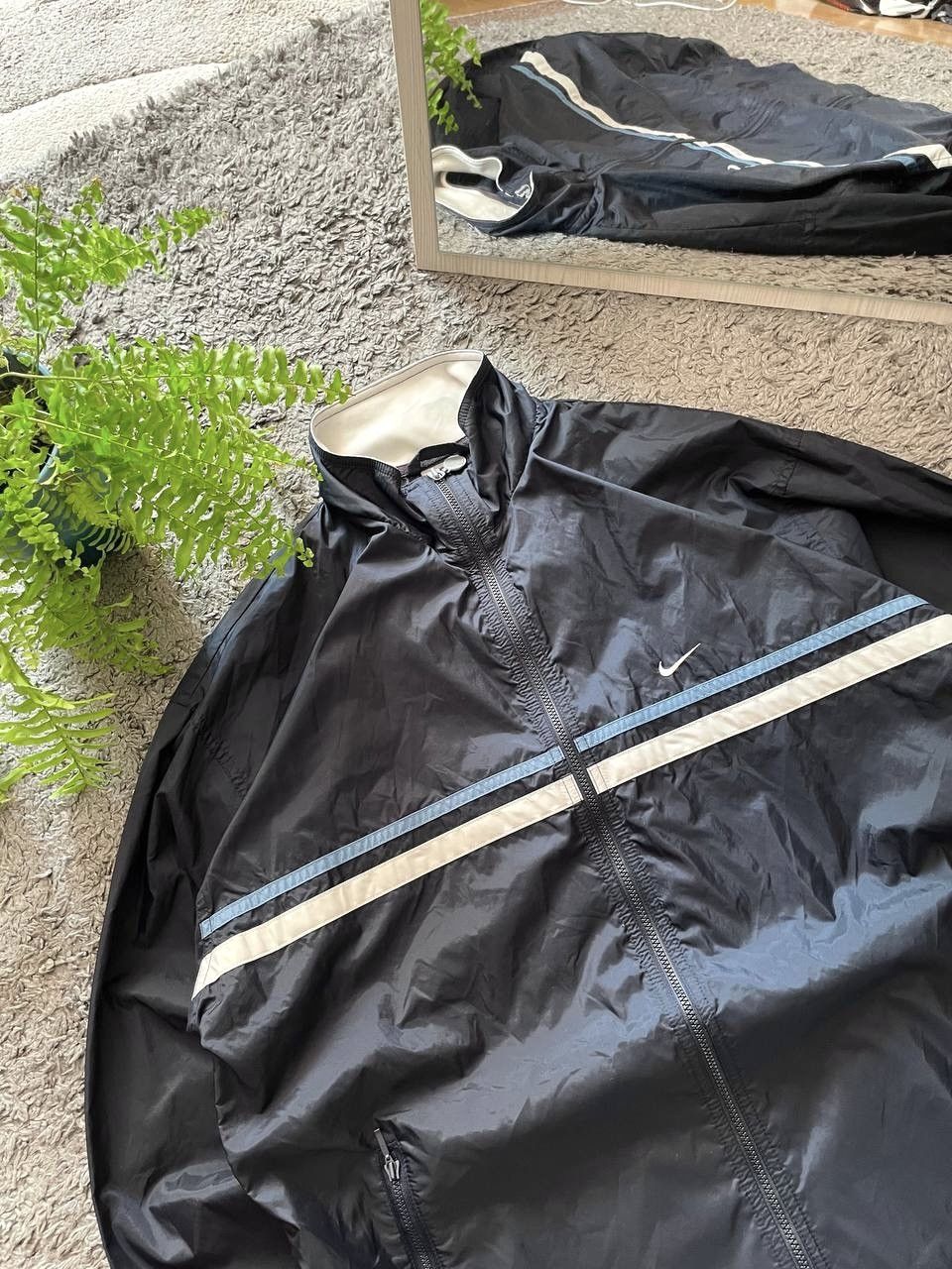 Nike × Vintage 00s Nike Vintage Light Jacket Streetwear Logo Swoosh Rare Size US M / EU 48-50 / 2 - 3 Thumbnail