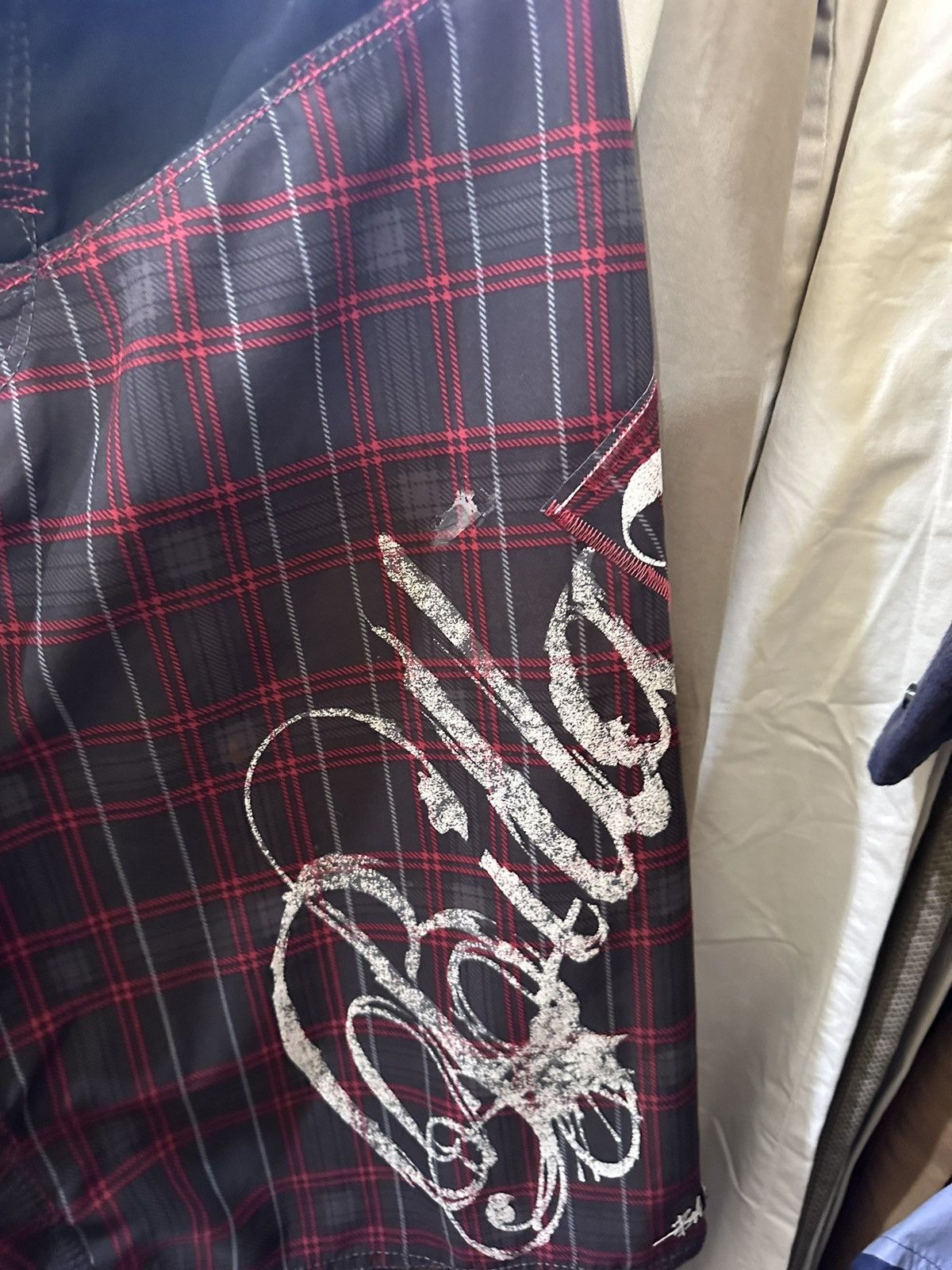 Billabong × Vintage Vintage Billabong shorts plaid size M rare Size US 32 / EU 48 - 4 Thumbnail