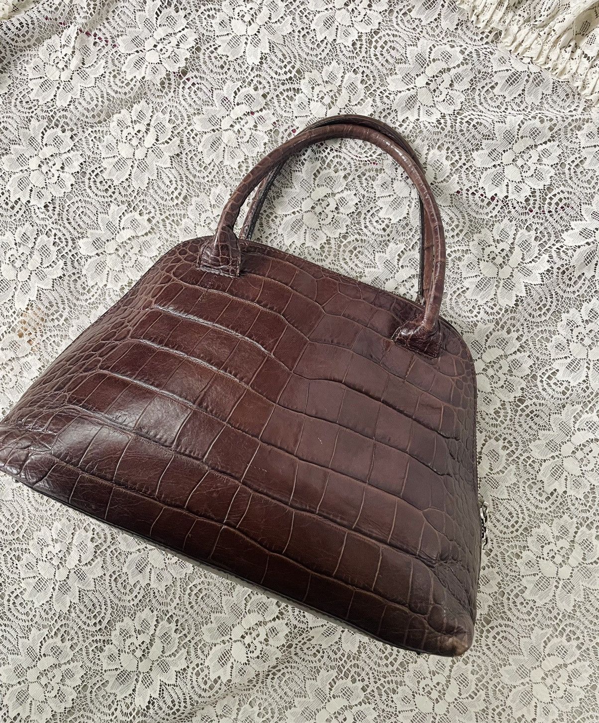 Vintage Furla S Mahogany Brown 2\