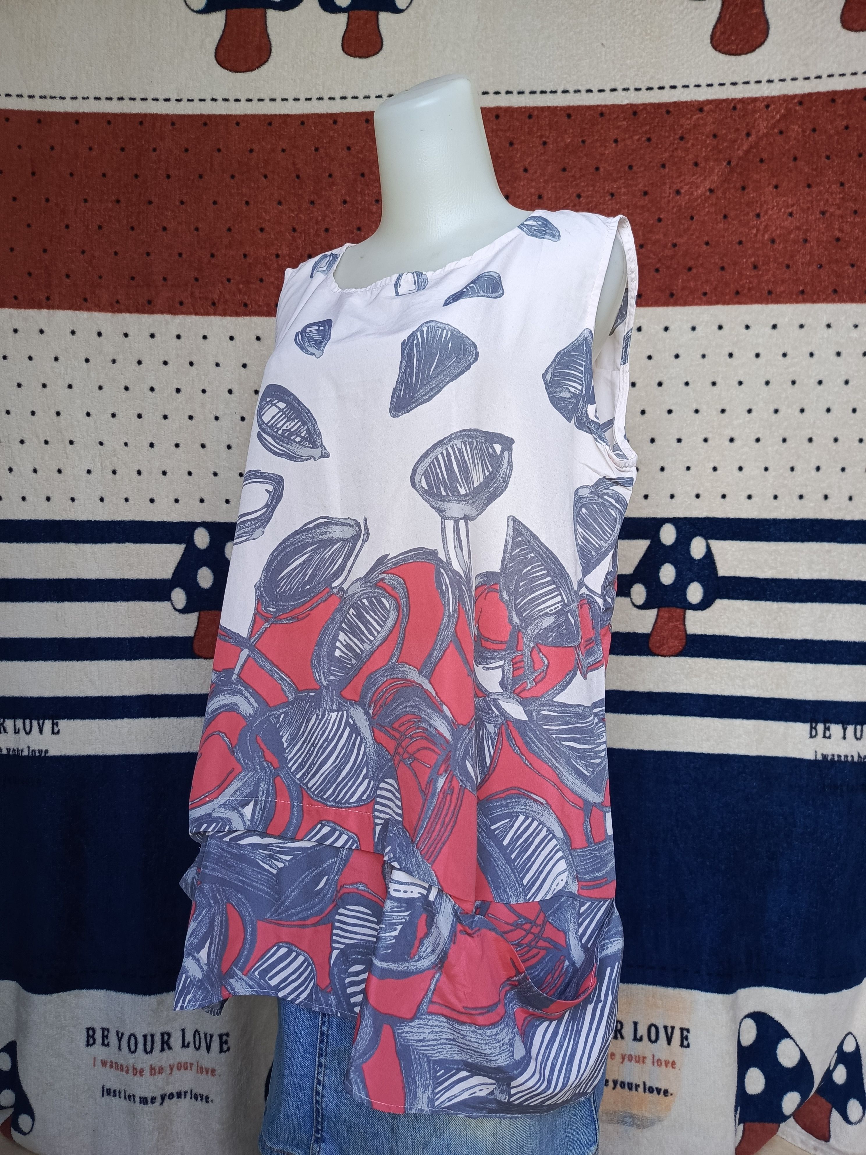 Other Crocodile sleeveless full print Size XL / US 12-14 / IT 48-50 - 2 Thumbnail
