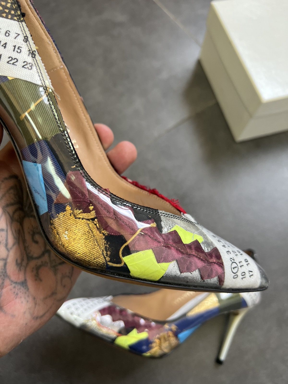 Maison Margiela SS17 Maison Margiela Limited Edition PVC transparent heels Size US 7 / IT 37 - 4 Thumbnail