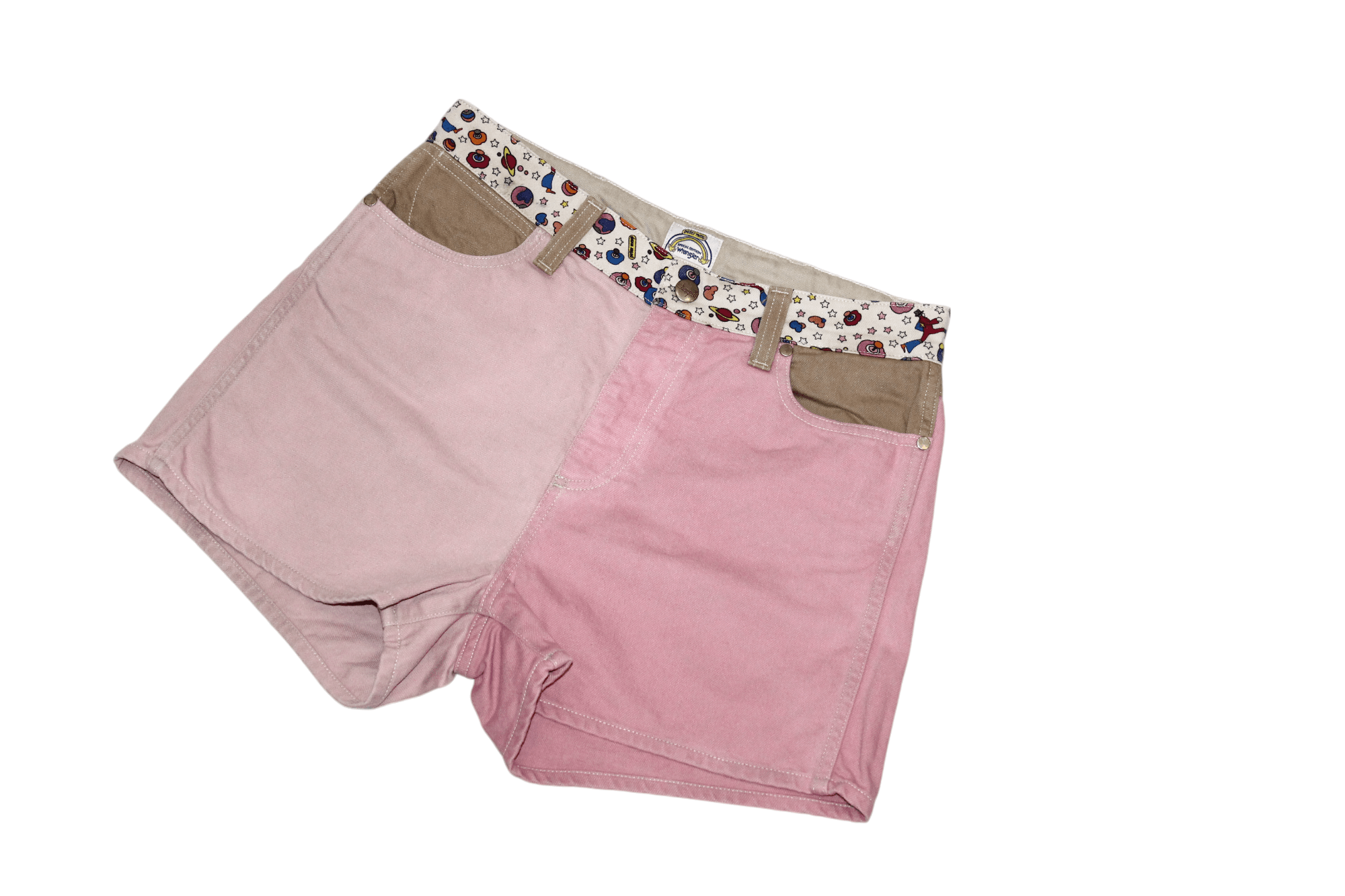 Wrangler Rare Vtg Wrangler x Peter Max Retro Shorts Size 30" / US 8 / IT 44 - 3 Thumbnail