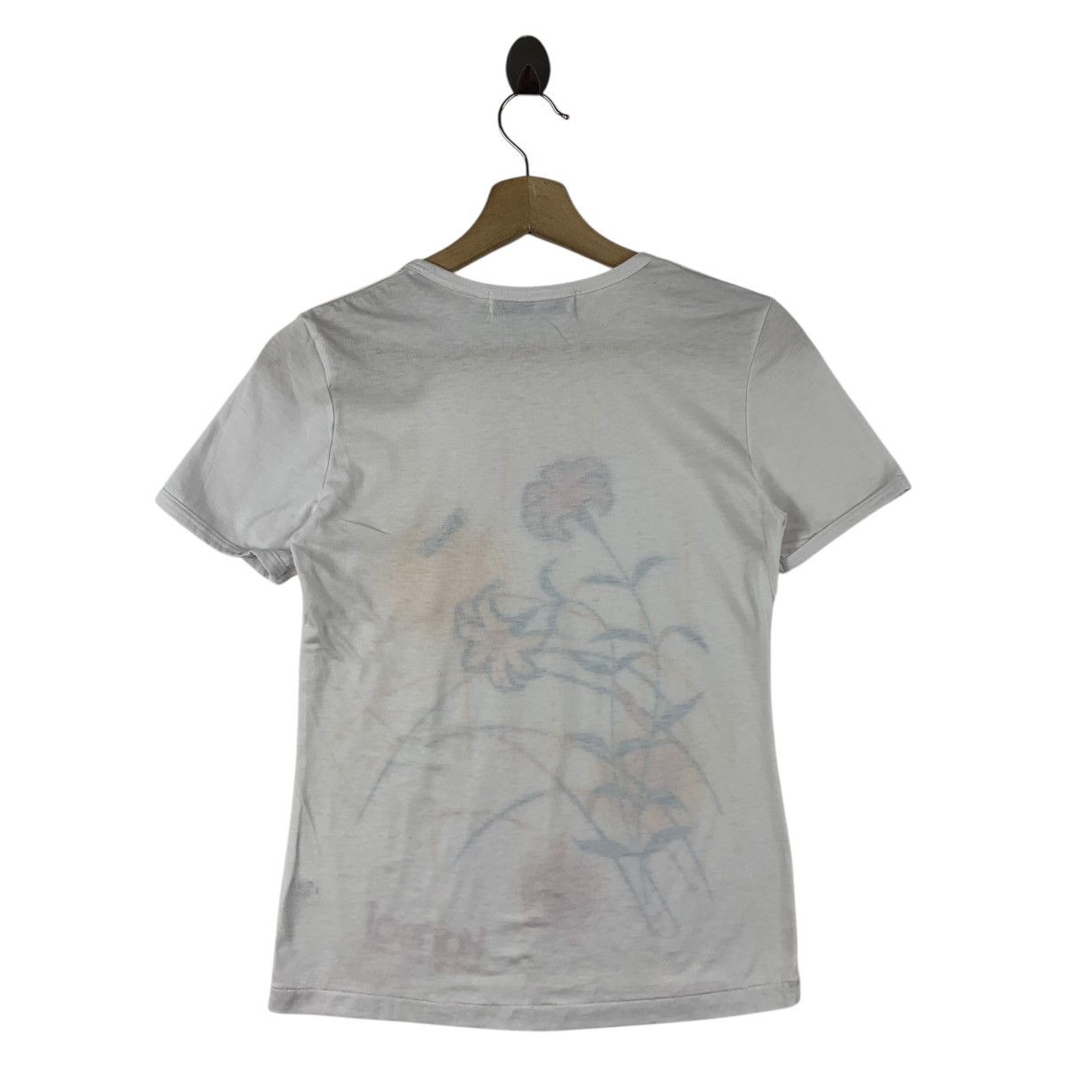 Kansai Yamamoto × Vintage Vintage 90s KANSAI by mitsuya cider flower tee Size XXS / US 00 / IT 34 - 4 Thumbnail