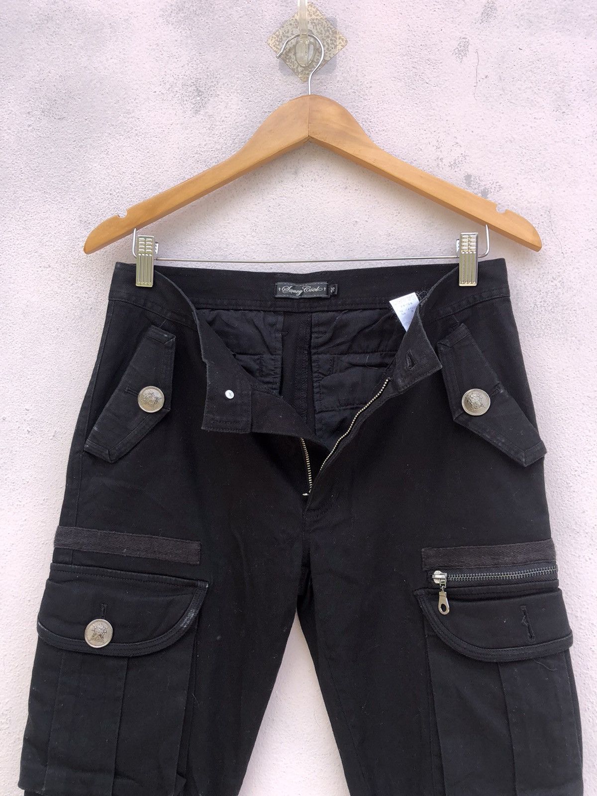If Six Was Nine Japanese Brand Saucy Cool Tactical Multiy Zipper Size US 29 - 10 Thumbnail