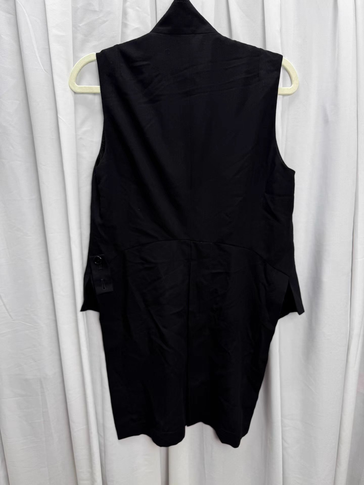 Ann Demeulemeester Ann Demeulemeester Double-Zip Satin Vest K20 Size XXS / US 00 / IT 34 - 6 Thumbnail