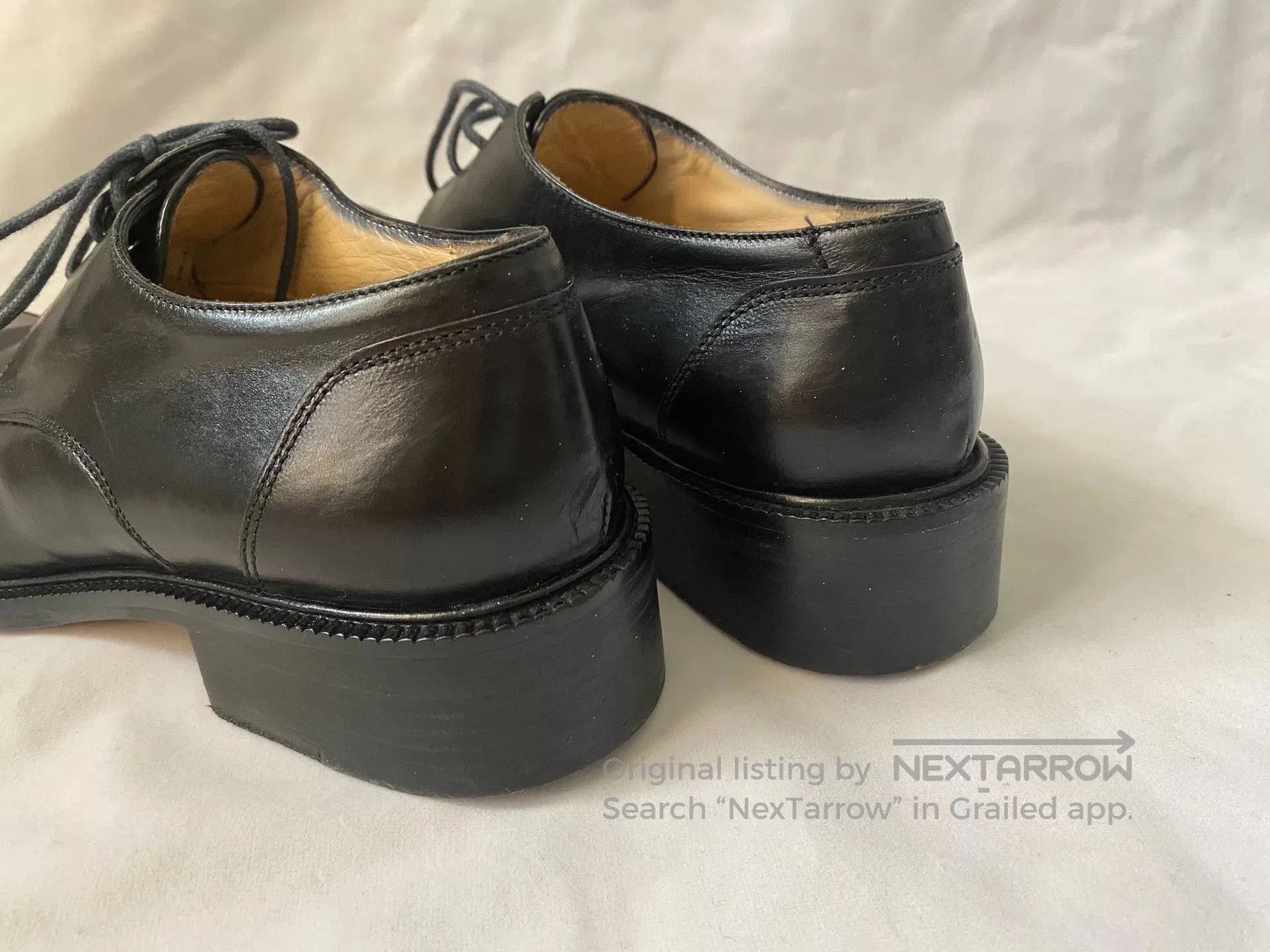 Yohji Yamamoto Yohji Yamamoto Pointed Toe Leather Shoes 38. Size US 7 / IT 37 - 4 Thumbnail