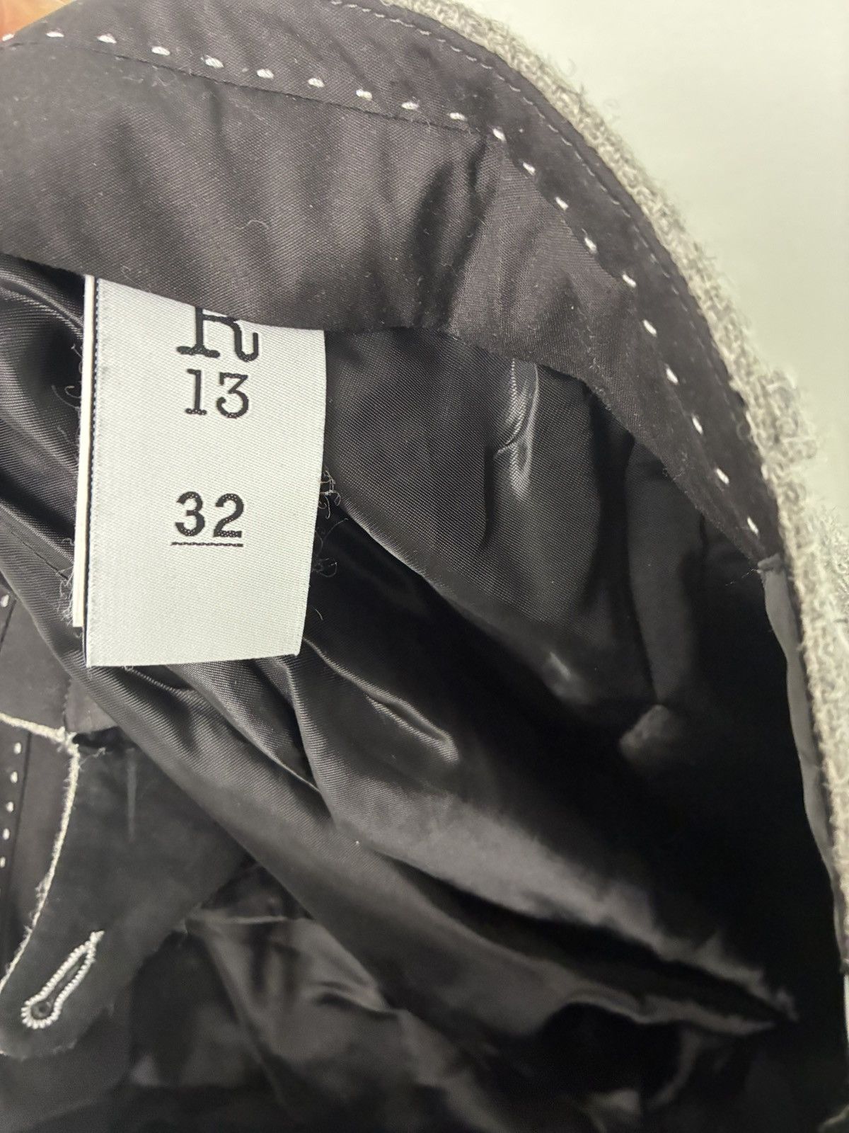 R13 Exposed seam trouser. 32 Size 32" / US 10 / IT 46 - 17 Thumbnail