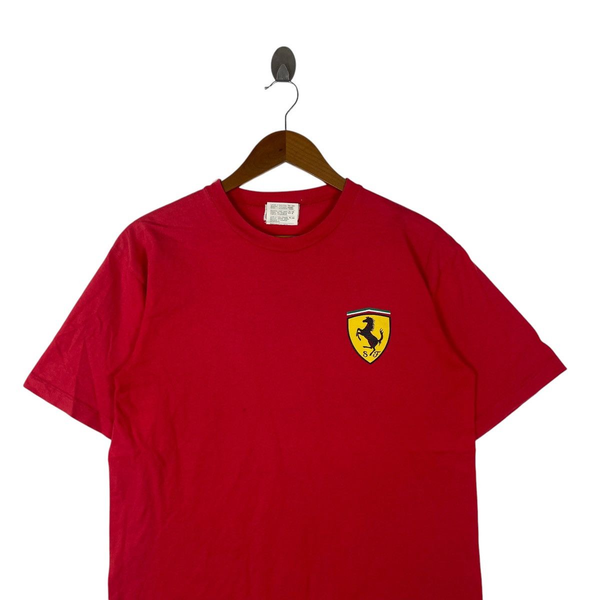 Ferrari × Vintage Vintage 90s Ferrari Promo Tee Shirt Size US M / EU 48-50 / 2 - 3 Thumbnail