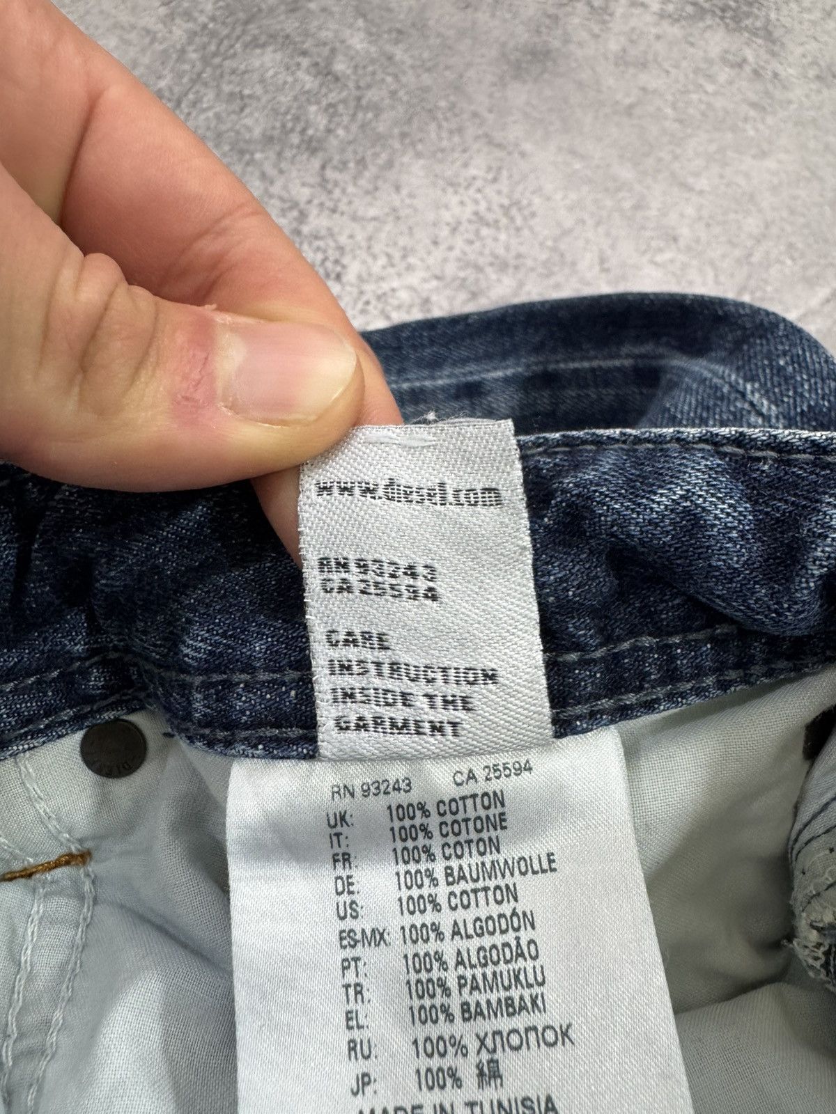 Diesel vintage diesel jeans Size US 33 - 17 Thumbnail