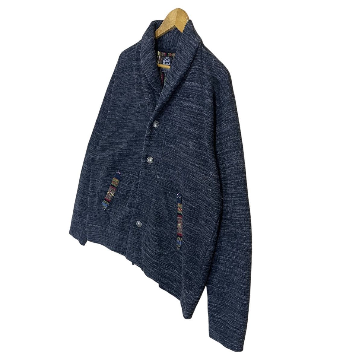 Japanese Brand Vintage Power To The People Cardigan Knit Cardigan Size L Size US L / EU 52-54 / 3 - 3 Thumbnail