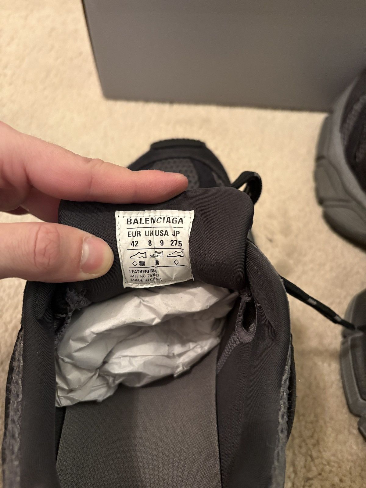 Balenciaga Balenciaga 3XL Size US 9 / EU 42 - 6 Thumbnail