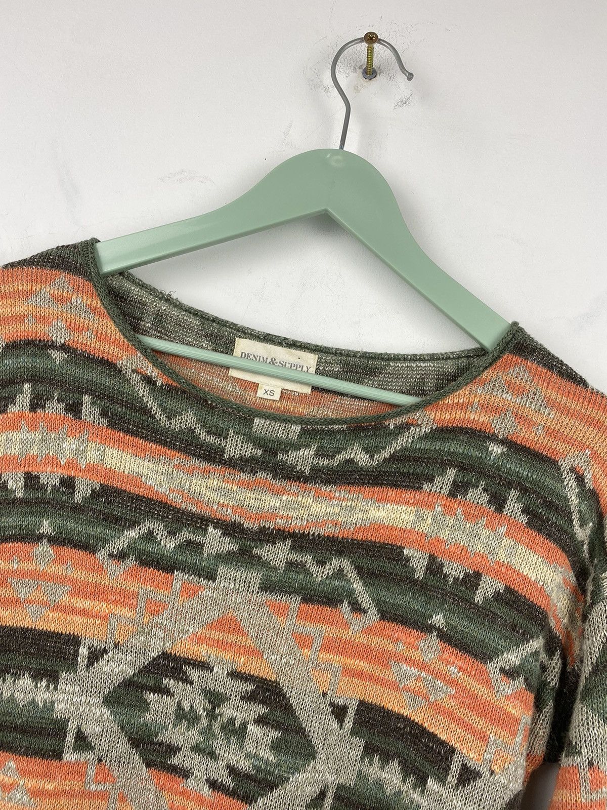 Ralph Lauren Denim and Supply Ralph Lauren Aztec Sweater Size XS / US 0-2 / IT 36-38 - 2 Thumbnail
