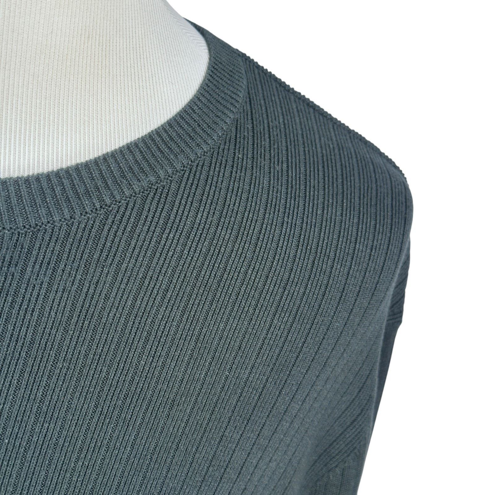 Theory Theory Sweater Mens XL Dark Charcoal Gray Silk Blend Size US XL / EU 56 / 4 - 3 Thumbnail