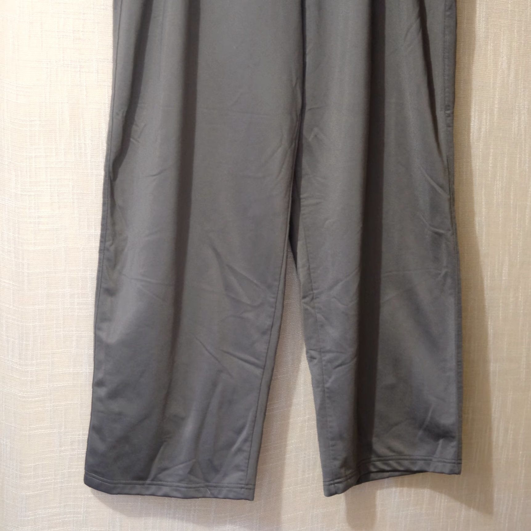 Starter EUC Starter Track Pants 100% Polyester Lined Grey Men's 2XL (44-46) #H96-109 Size US 39 - 3 Thumbnail