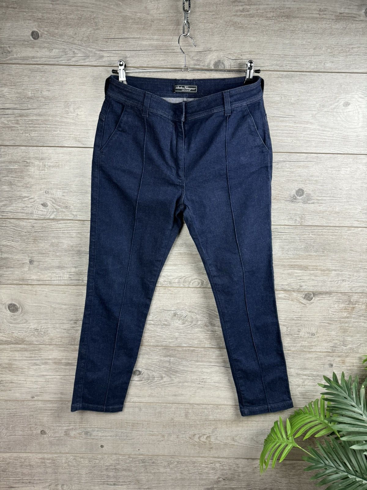Designer × Salvatore Ferragamo SALVATORE FERRAGAMO JEANS WOMEN LUXURY SIZE 44 Made in Italy Size 30" / US 8 / IT 44 - 5 Thumbnail