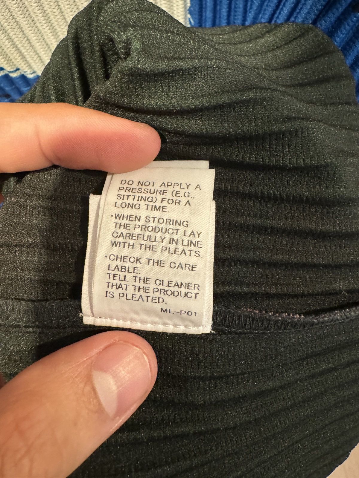 Homme Plisse Issey Miyake Issey Miyake Pleated Short Sleeve T-shirt Size US M / EU 48-50 / 2 - 8 Thumbnail