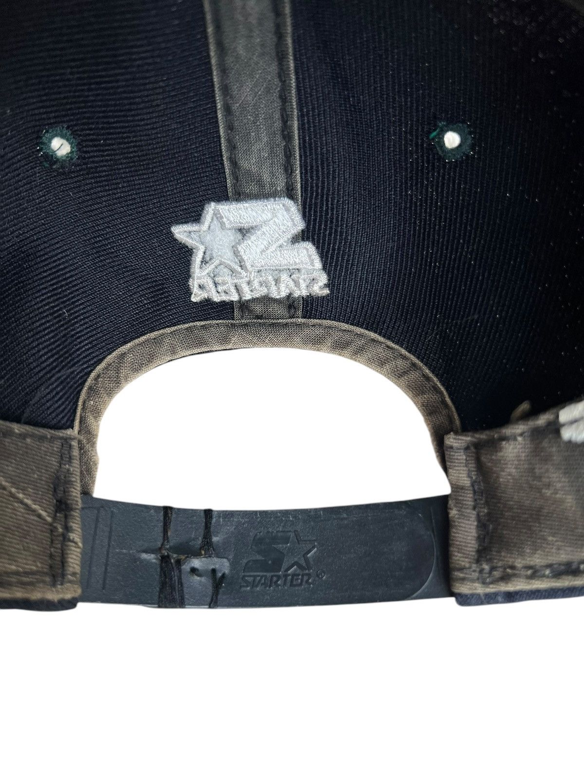 NBA Vintage 90s Dallas Stars Hat Cap Snap Back Blue Hockey Size ONE SIZE - 11 Thumbnail