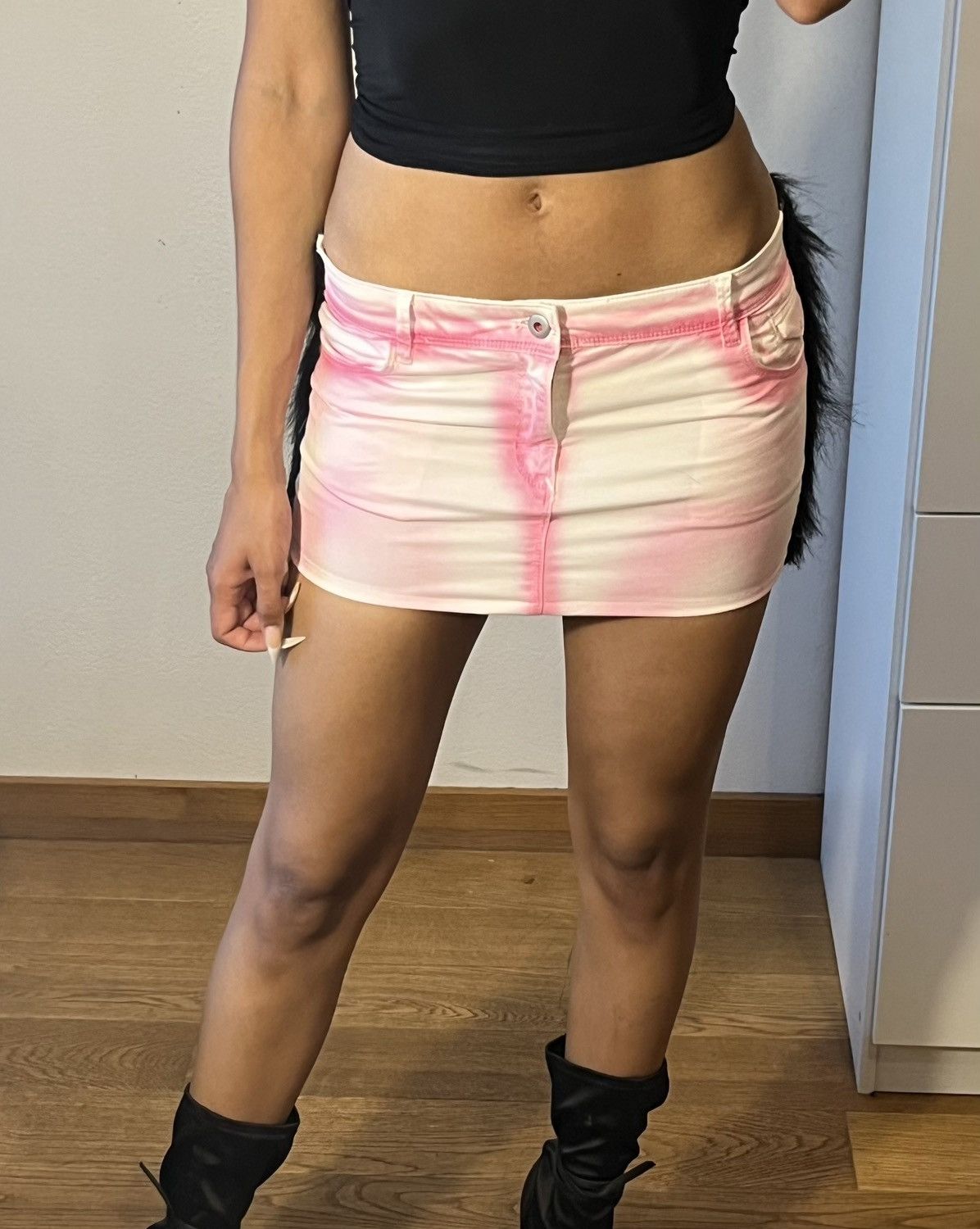 Miu Miu Custommade skirt | mini skirt | mini rock Size 24" / US 00 / IT 34 - 1 Thumbnail