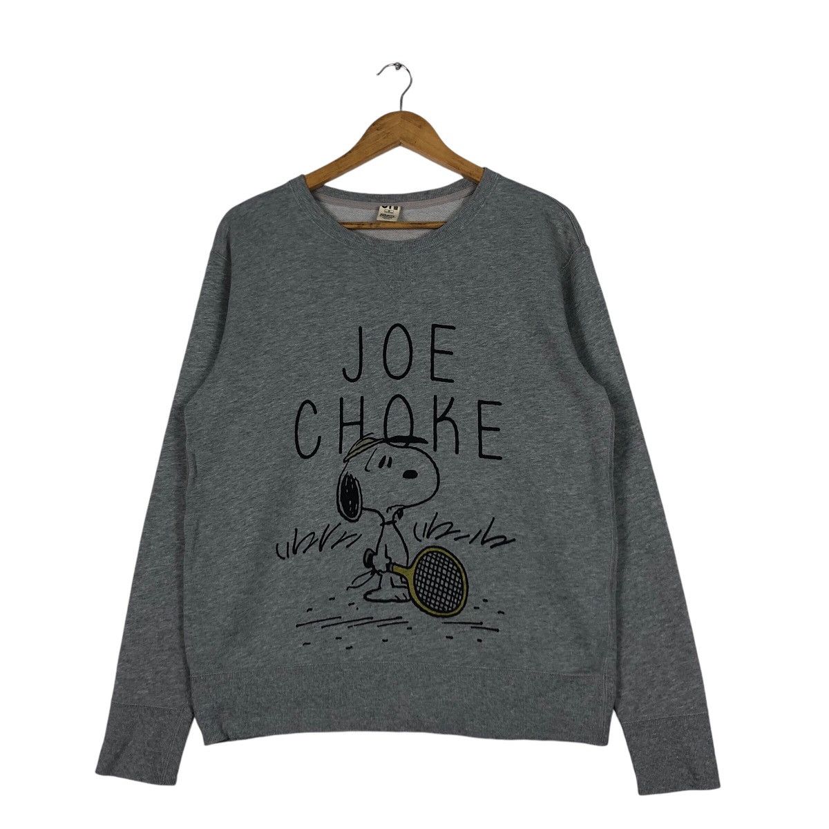 Japanese Brand × Peanuts × Uniqlo Joe Choke Sweatshirt Rare Collection Peanuts Sweatshirt Size US M / EU 48-50 / 2 - 1 Thumbnail