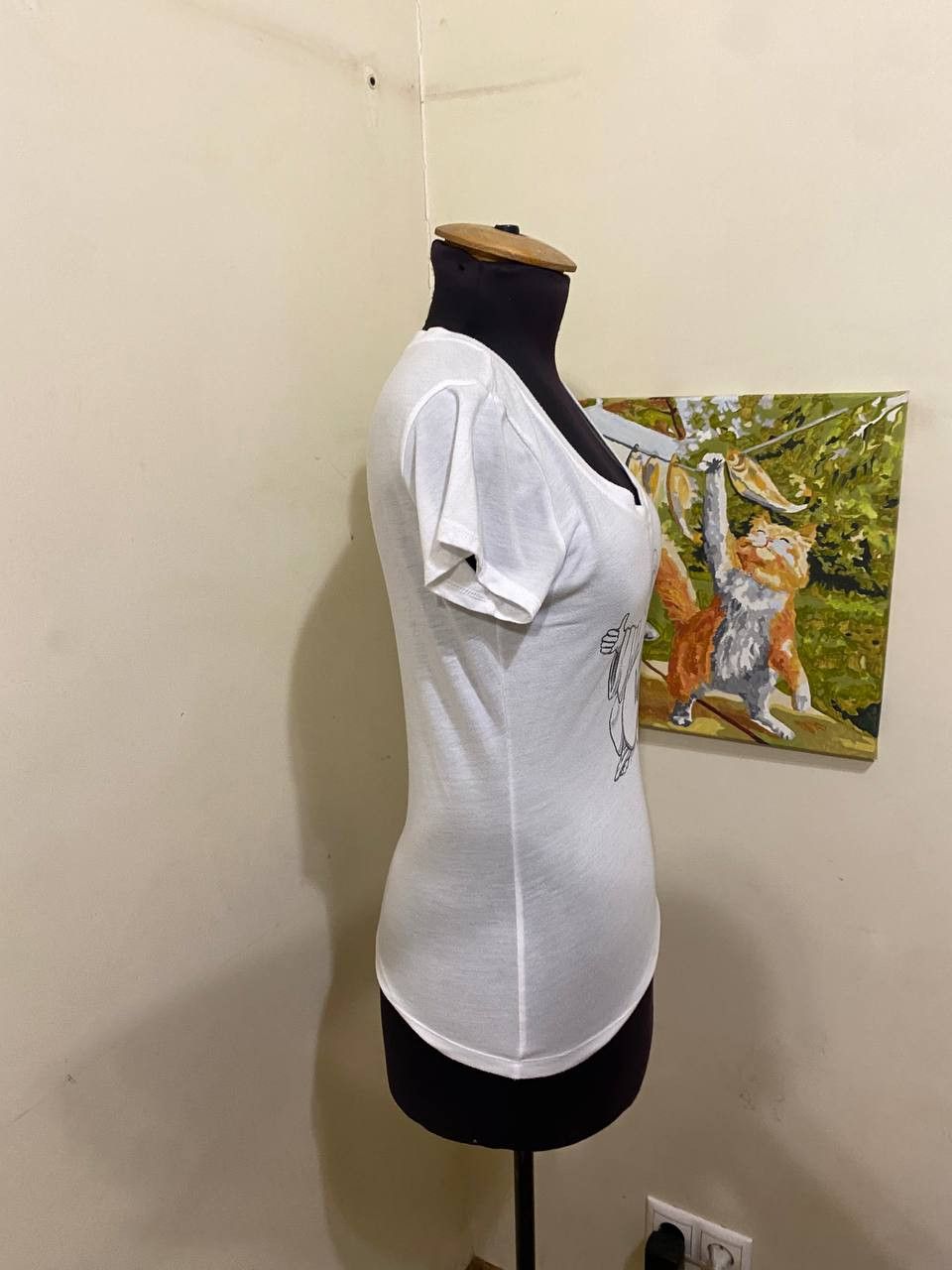 True Religion True Religion Designer T-Shirt Short Sleeve White Buddha Size S / US 4 / IT 40 - 6 Thumbnail