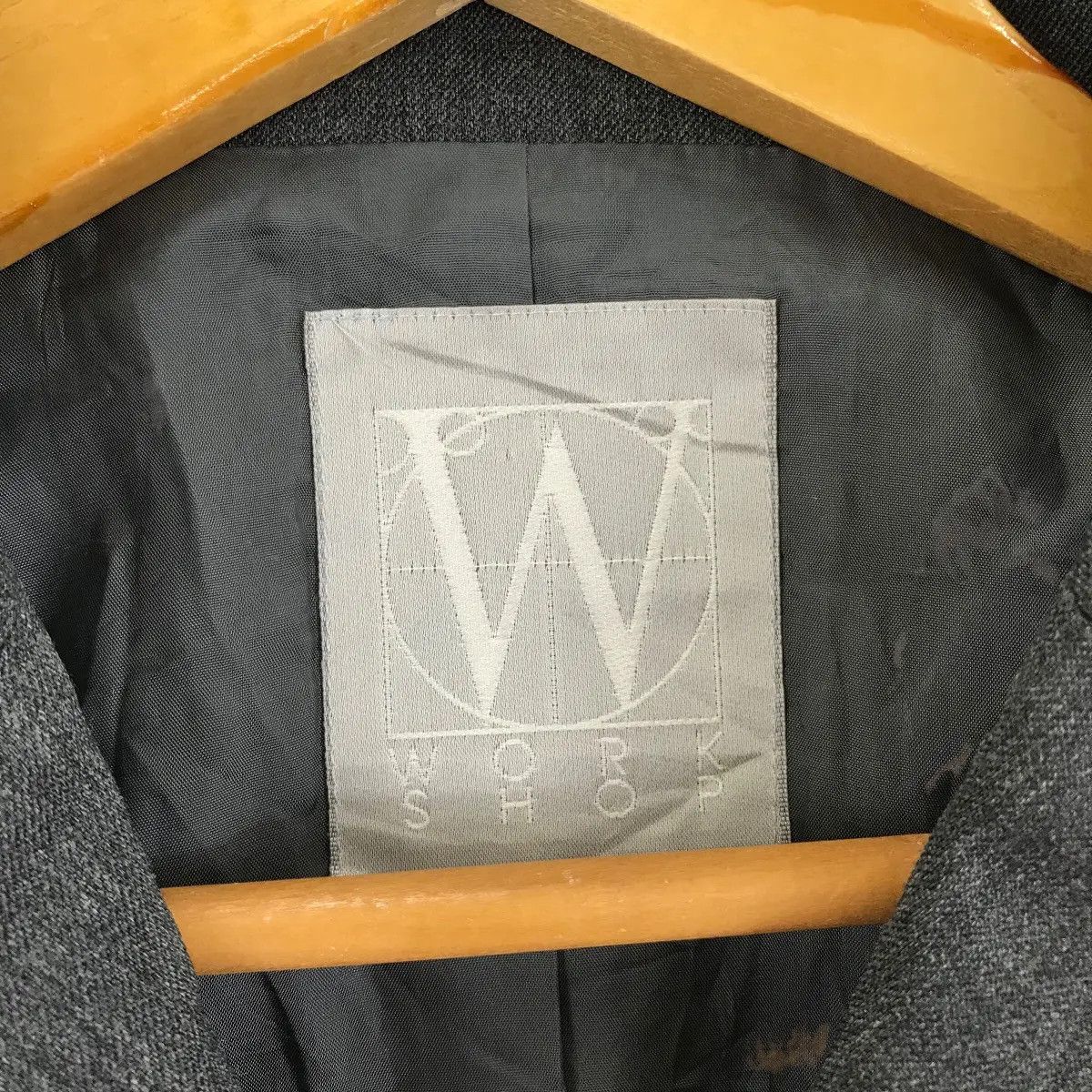 Vintage × Yohji Yamamoto Vtg 80’ YOHJI YAMAMOTO WORKSHOP Collection Blazer 2 Button Size M / US 6-8 / IT 42-44 - 5 Thumbnail